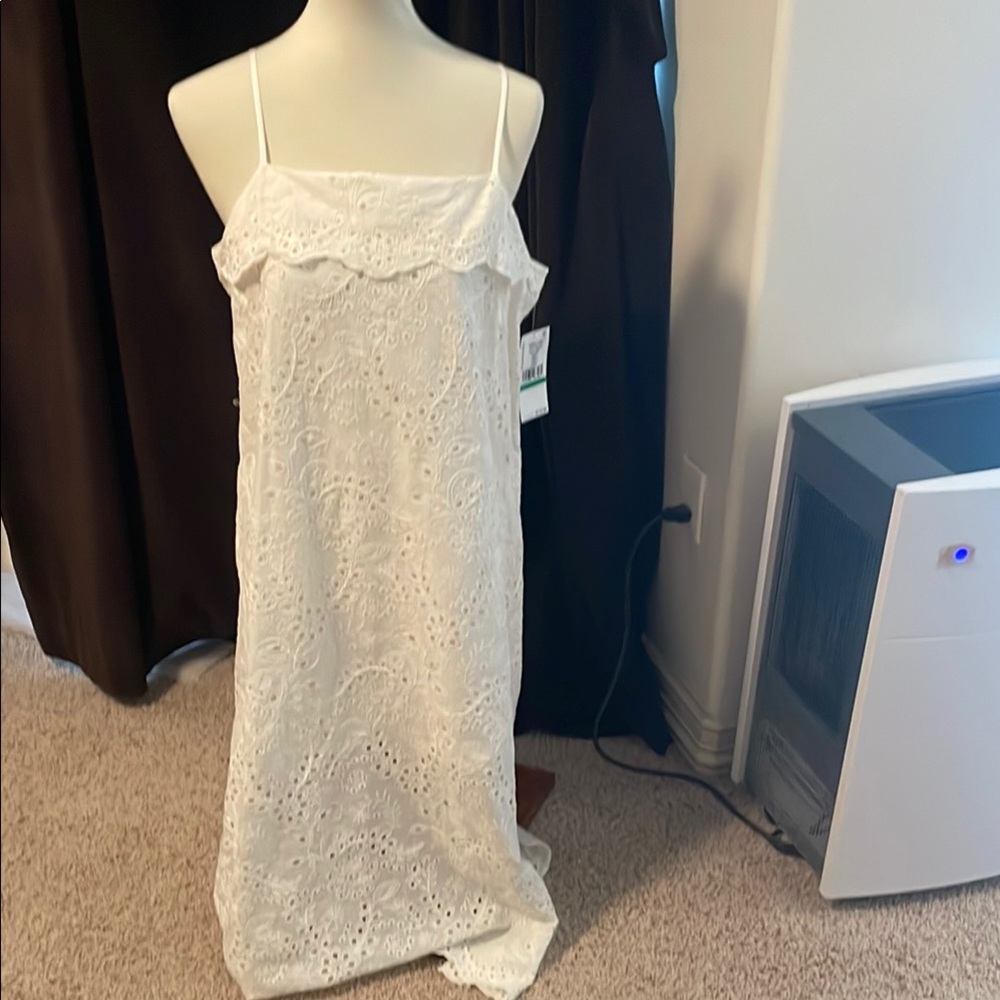 Karen Kane White Lace Dress
